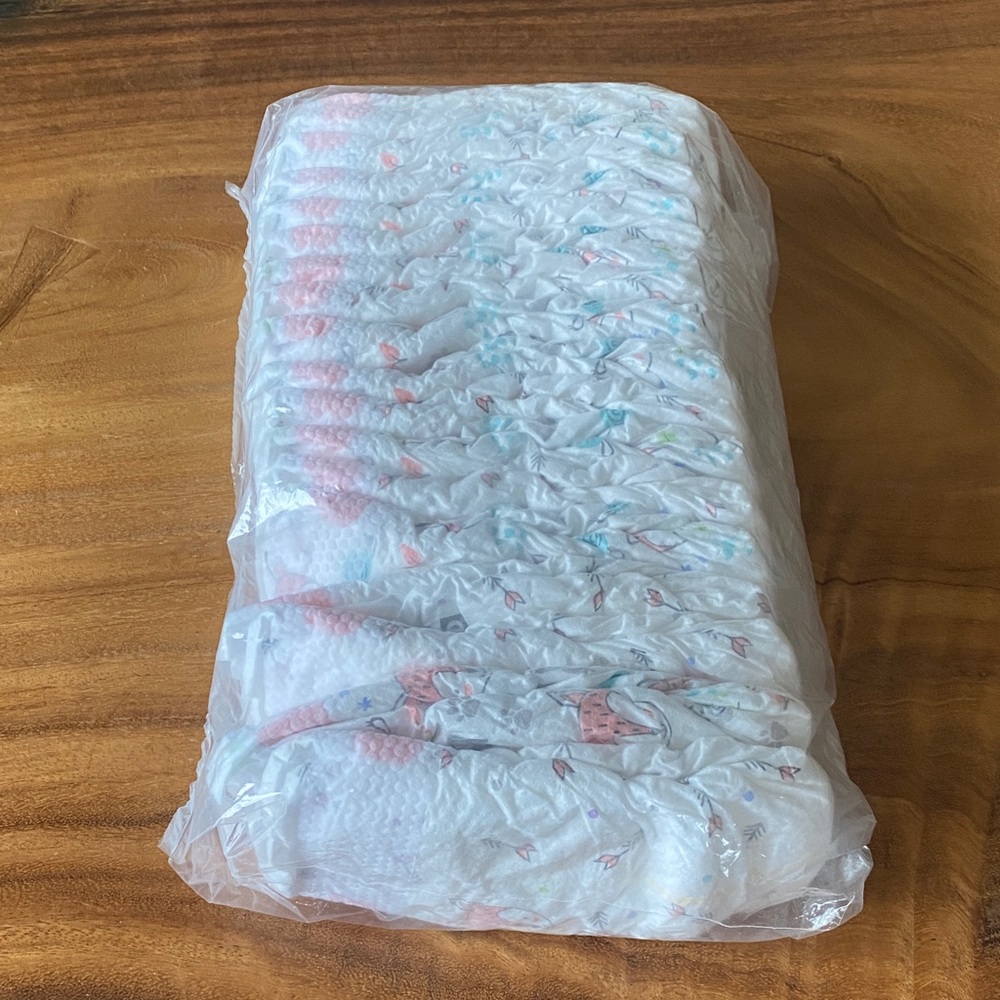 18, size 4 new baby Kirkland diapers